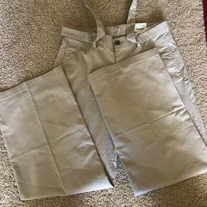 Women's Cream Mid Rise Pants (Brand New)